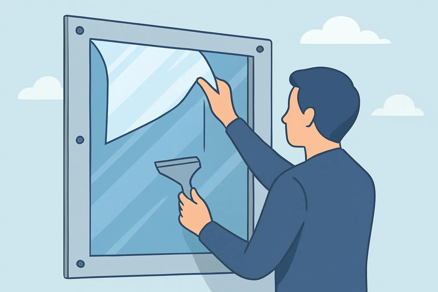 Fensterfolie auf Polycarbonat richtig wählen