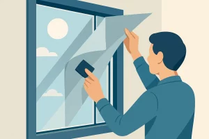 Mehr über den Artikel erfahren Fensterfolie bei Dreifachverglasung – geht das?