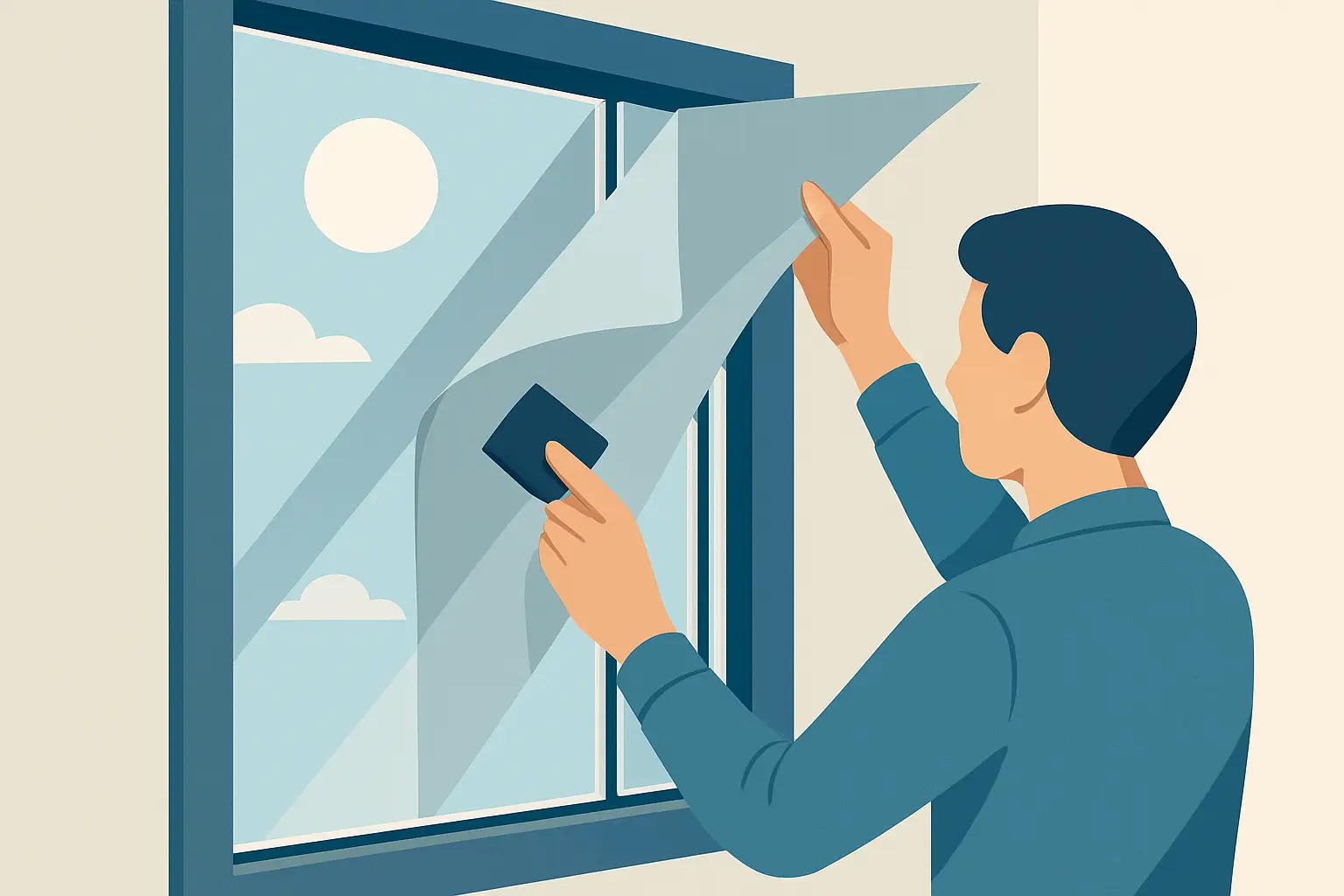 Mehr über den Artikel erfahren Fensterfolie bei Dreifachverglasung – geht das?