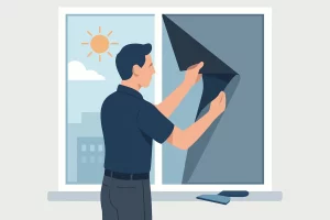 Mehr über den Artikel erfahren Innenmontage Sonnenschutzfolie: echte Erfahrungen