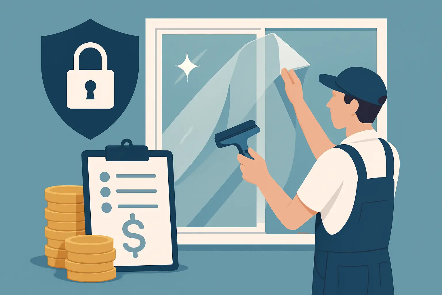 Mehr über den Artikel erfahren Sicherheitsfolie am Fenster: Kosten und Montage