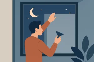 Mehr über den Artikel erfahren Sichtschutzfolie: Was nachts wirklich blickdicht ist