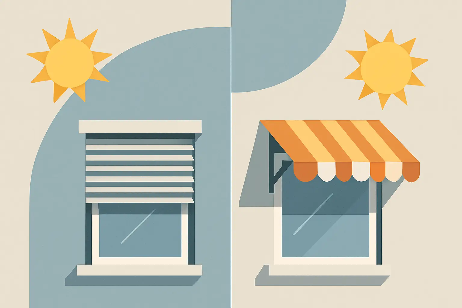 Mehr über den Artikel erfahren Sonnenschutz oder Markise – was passt besser?