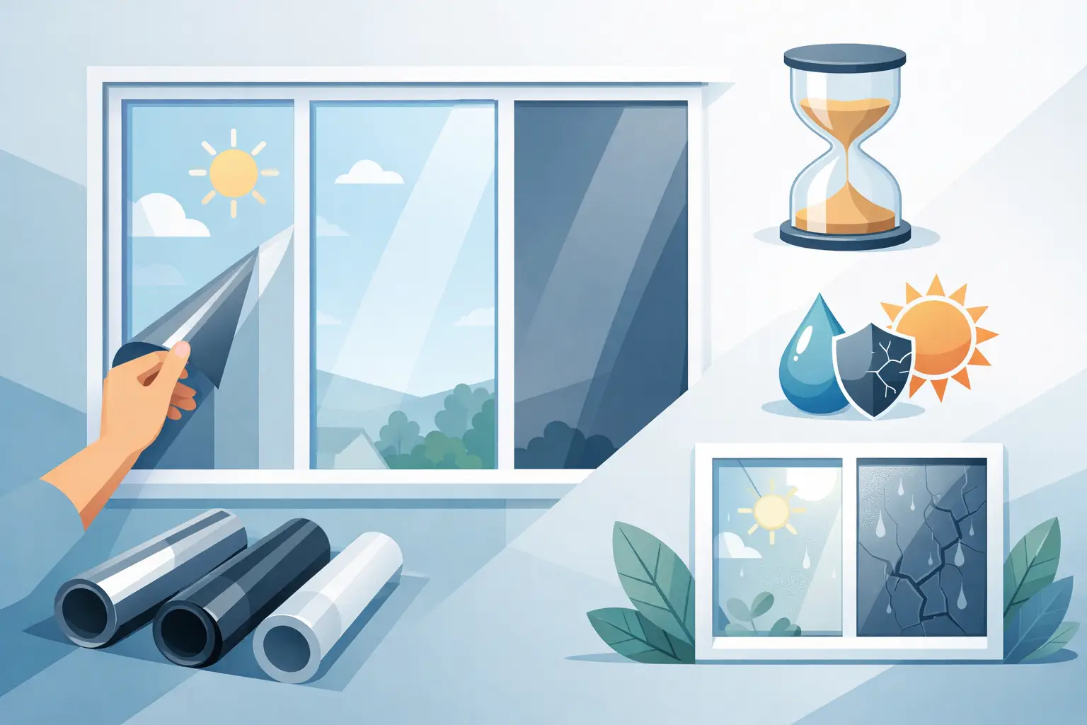 Mehr über den Artikel erfahren Welche Fensterfolie hält am längsten?